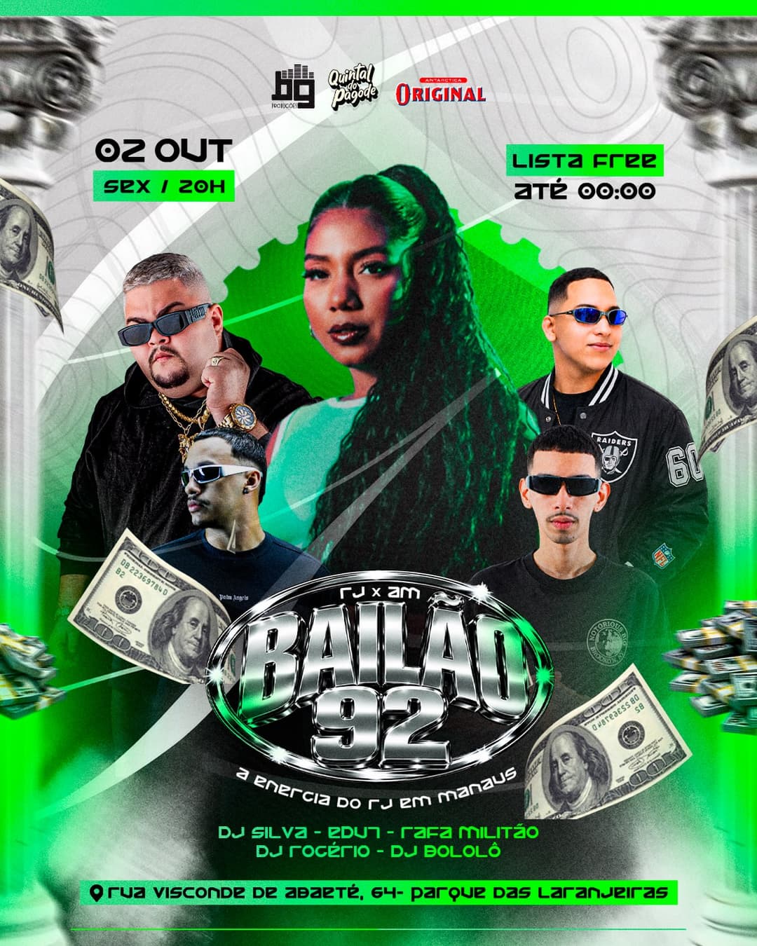 Flyer de Bailão 92