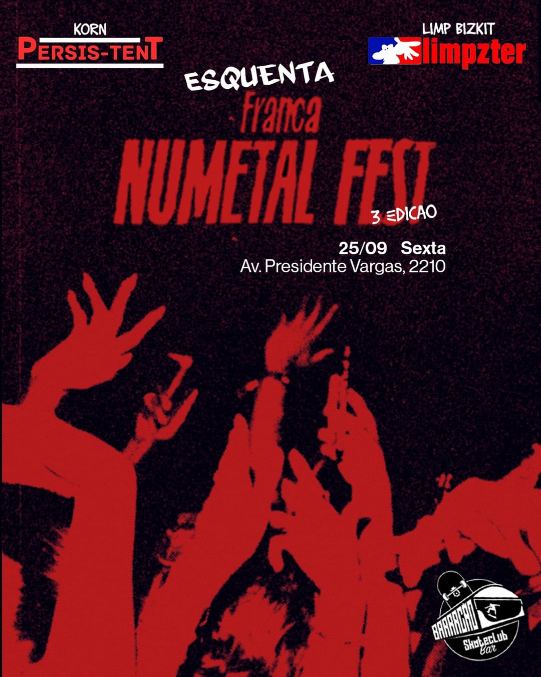 Flyer de Persis-tenT e Limpzter
