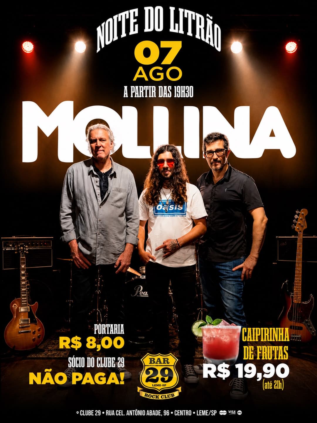 Flyer de Banda Mollina