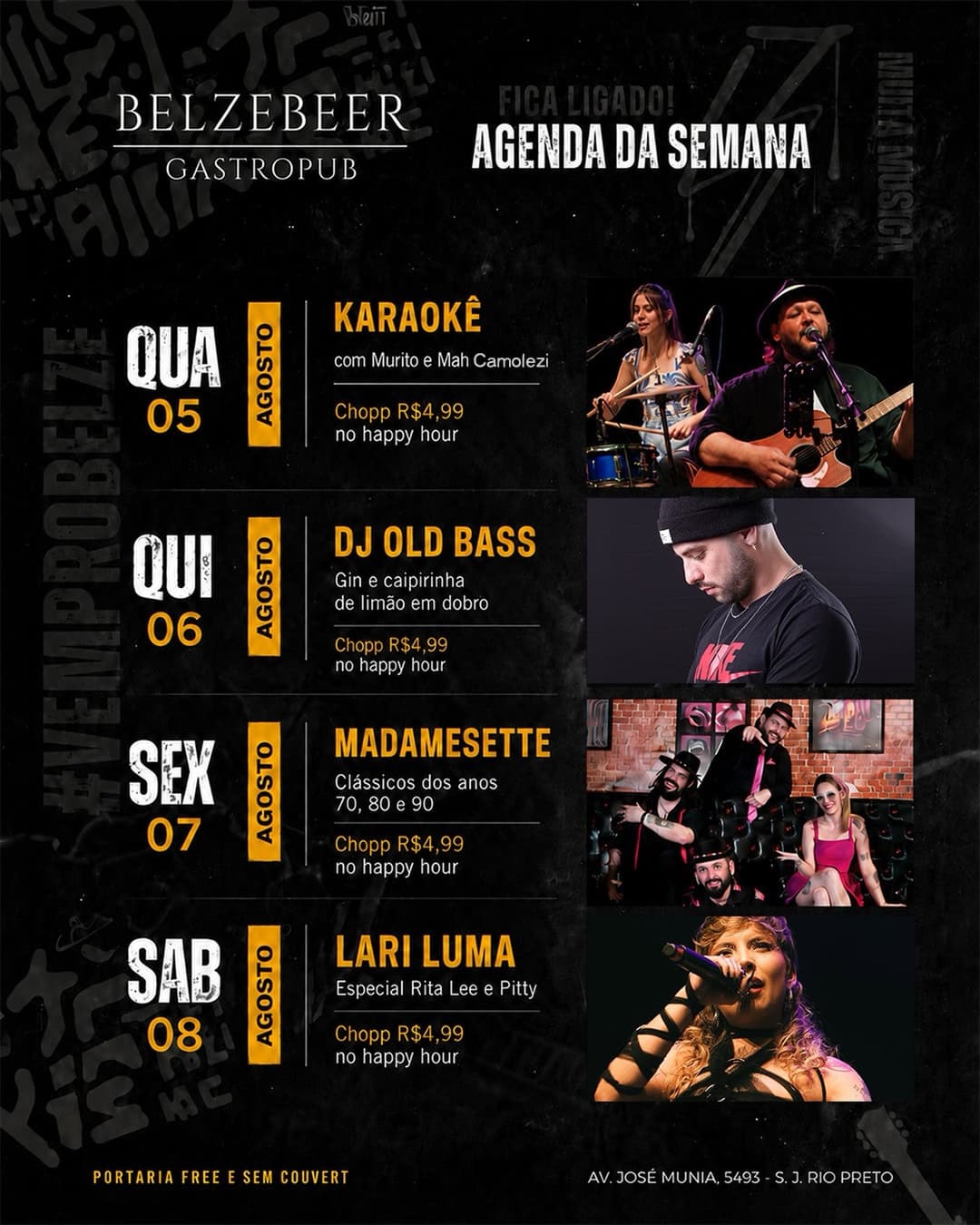 Flyer de Madame Sette
