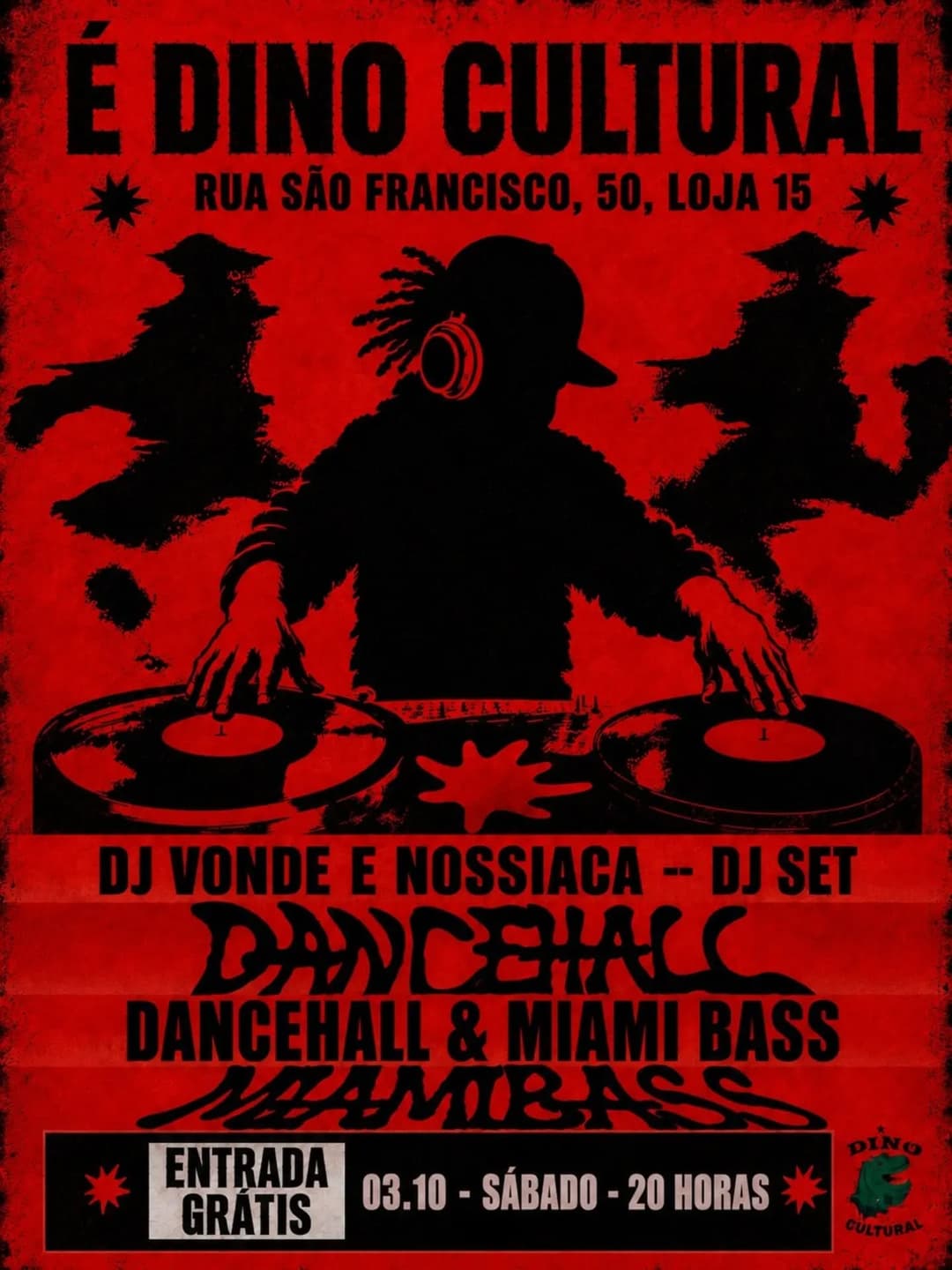 Flyer de Yan Vondë e p_nossiaca
