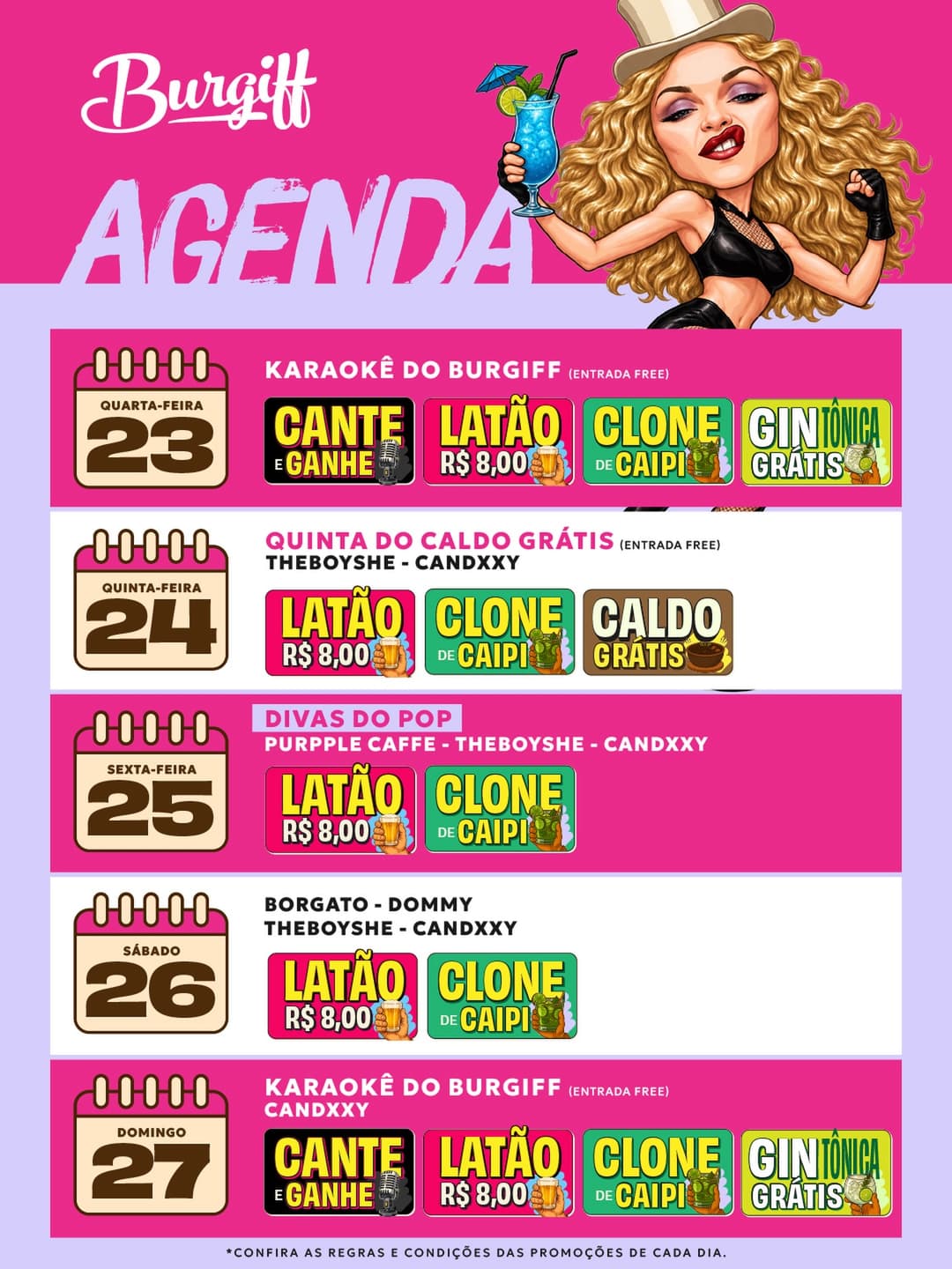 Flyer de PURPLE CAFFE, The Boys He e Candxxy