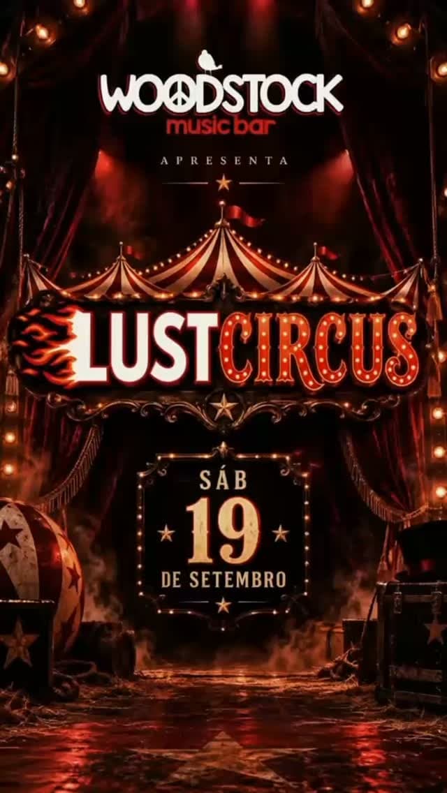 Flyer de Kams, Tokage Kei, LUST CIRCUS e mais 4 artistas