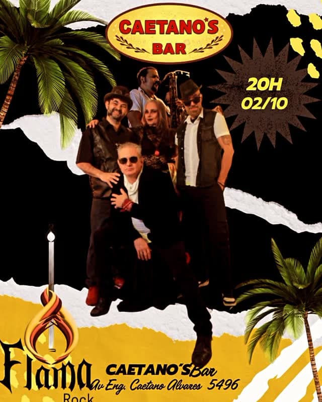 Flyer de Flama Rock