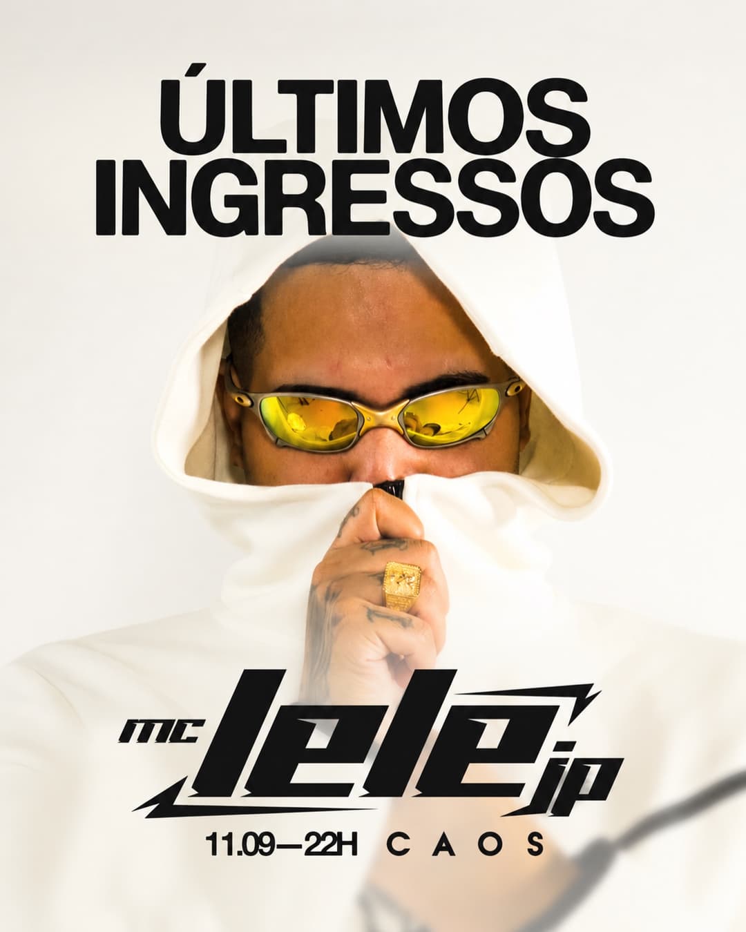 Flyer de MC Lele JP