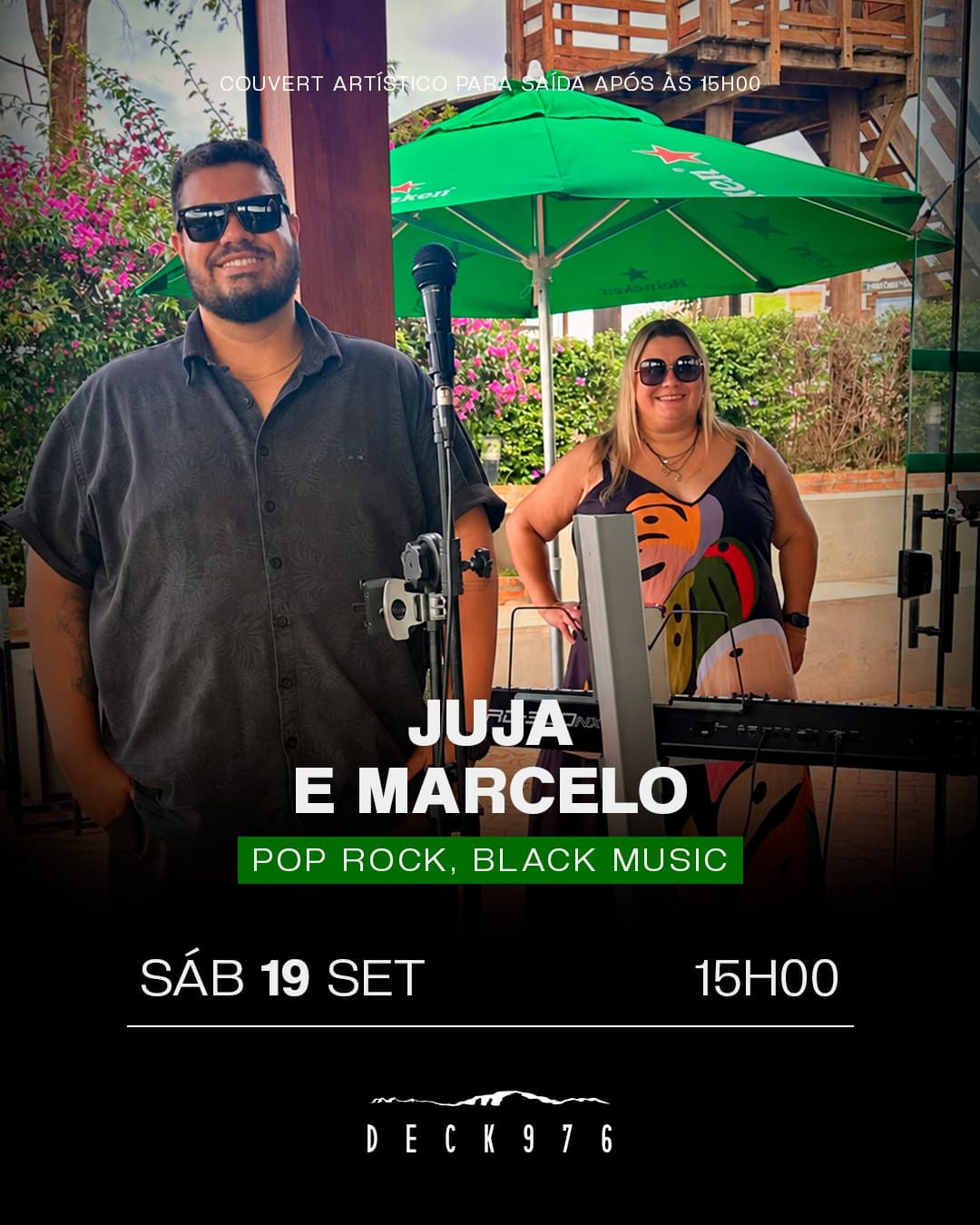 Flyer de Juja & Marcelo