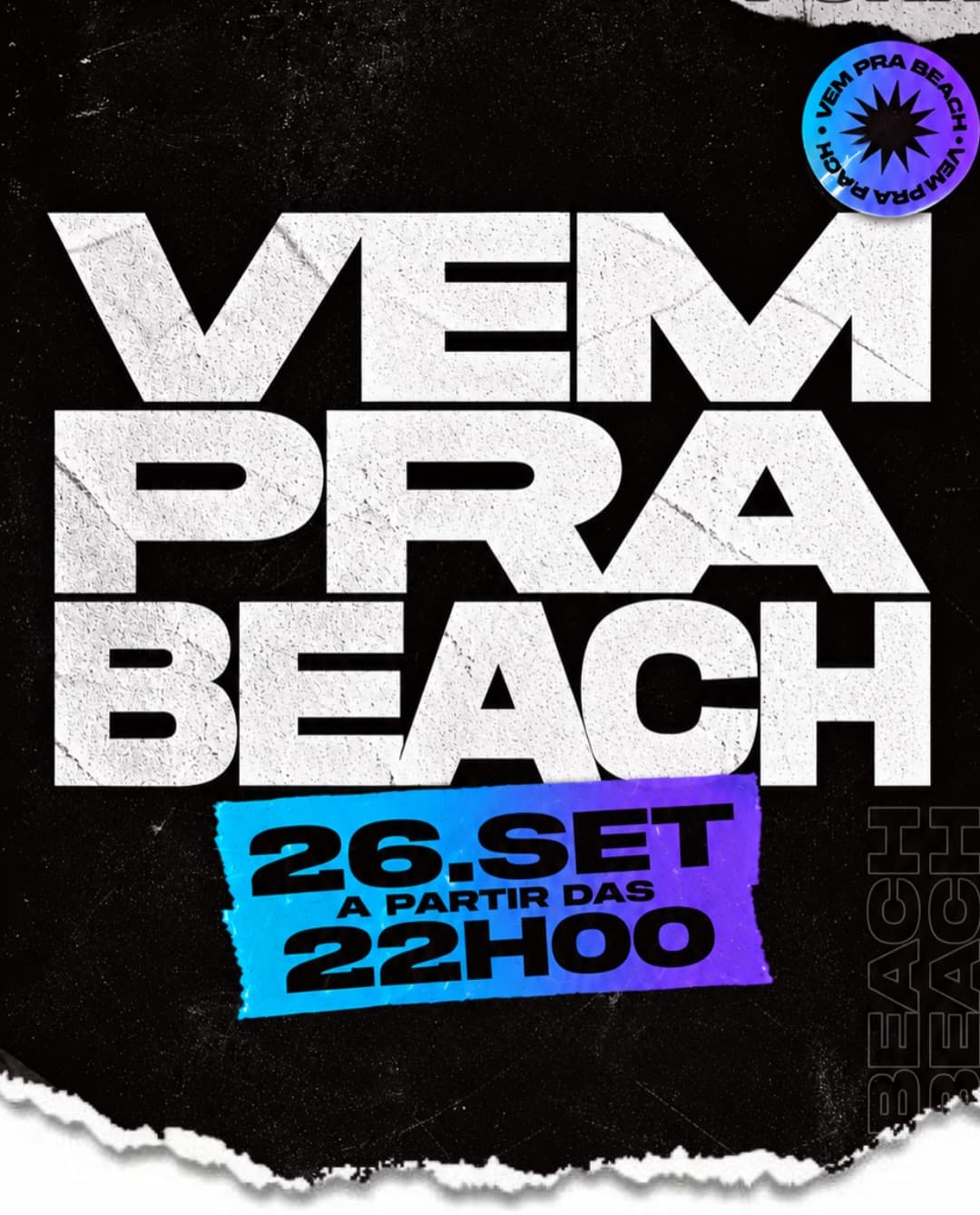 Flyer de Grupo Preservê e DJ Polly