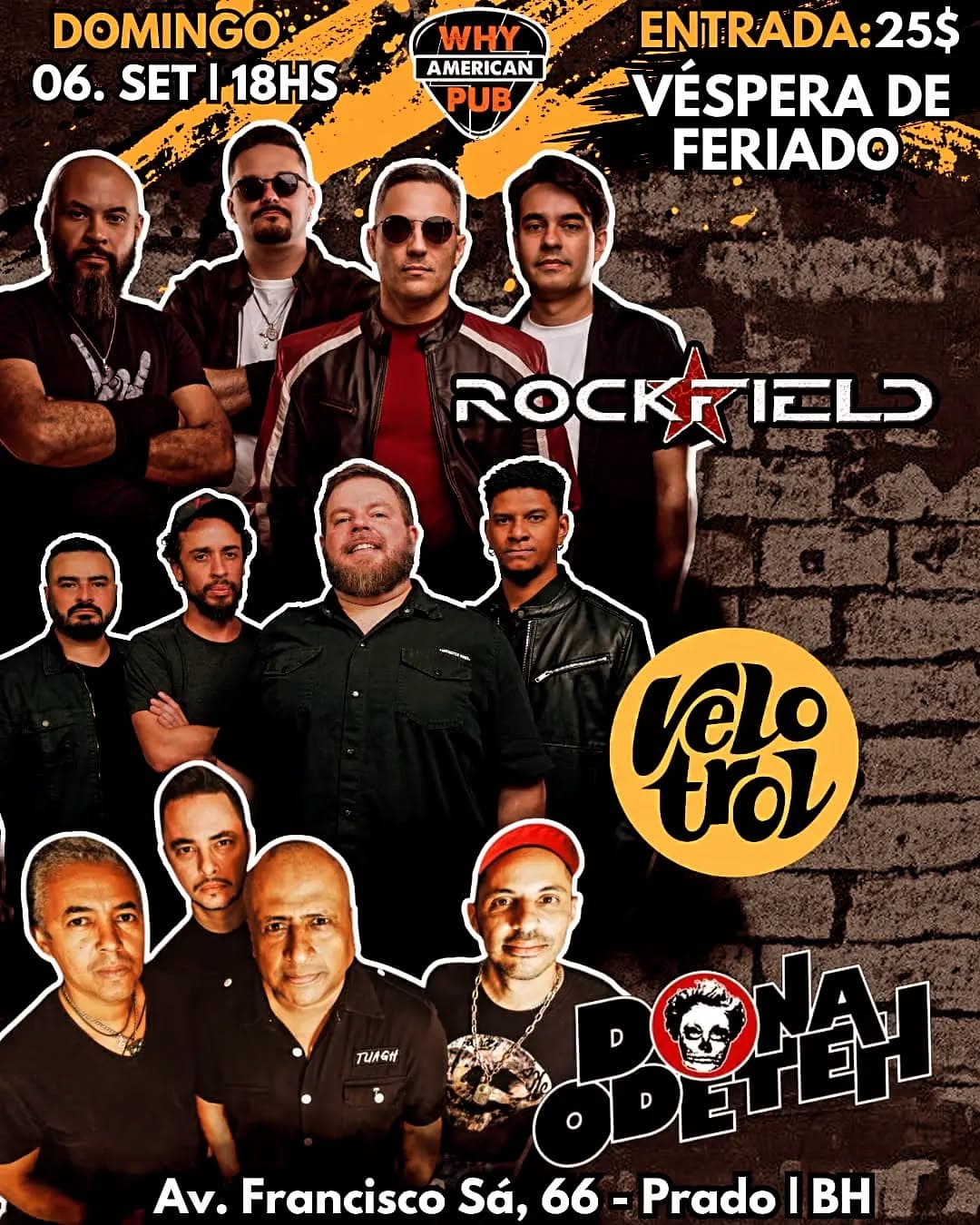 Flyer de Dona Odeteh