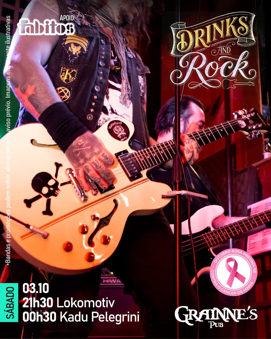 Flyer de Rebel Skull