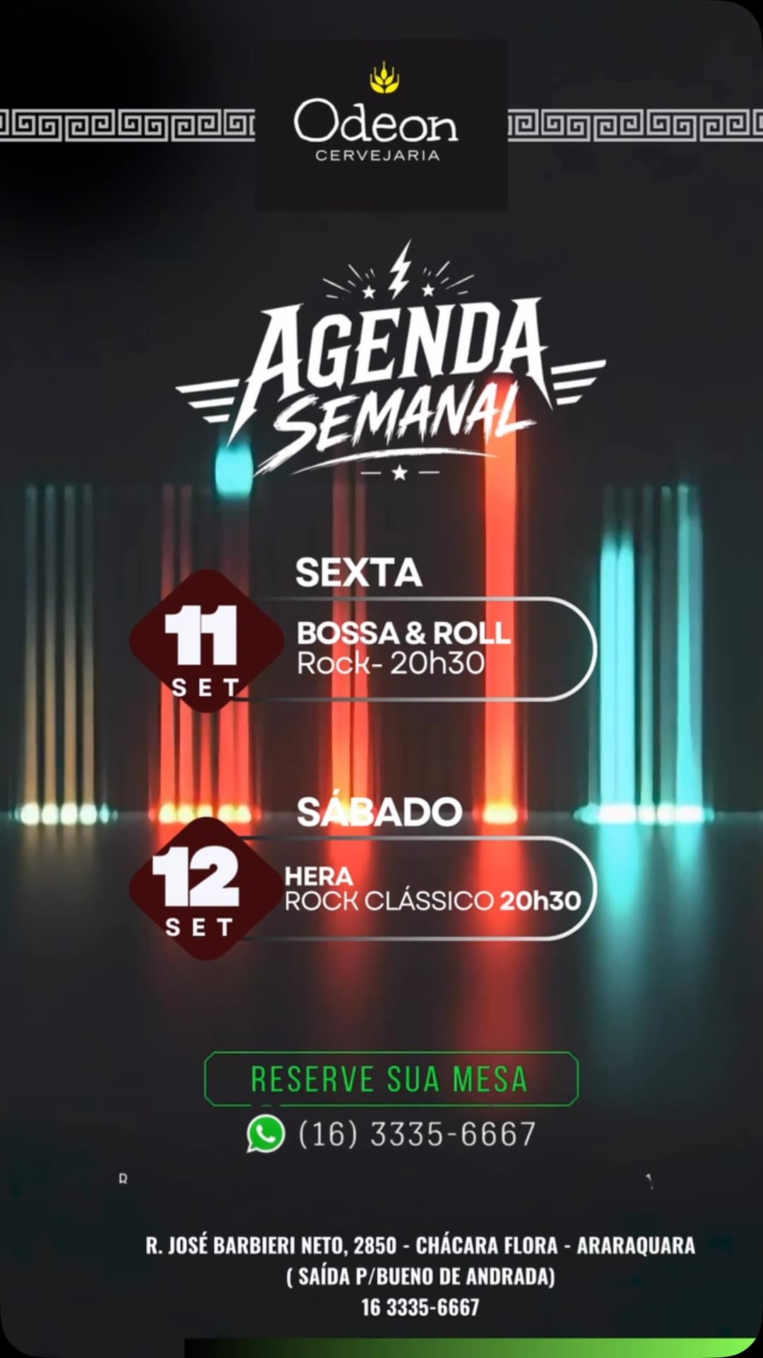 Flyer de Banda HERA