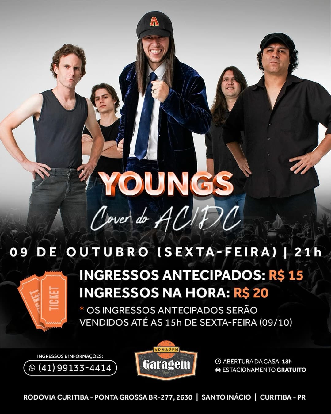 Flyer de Youngs