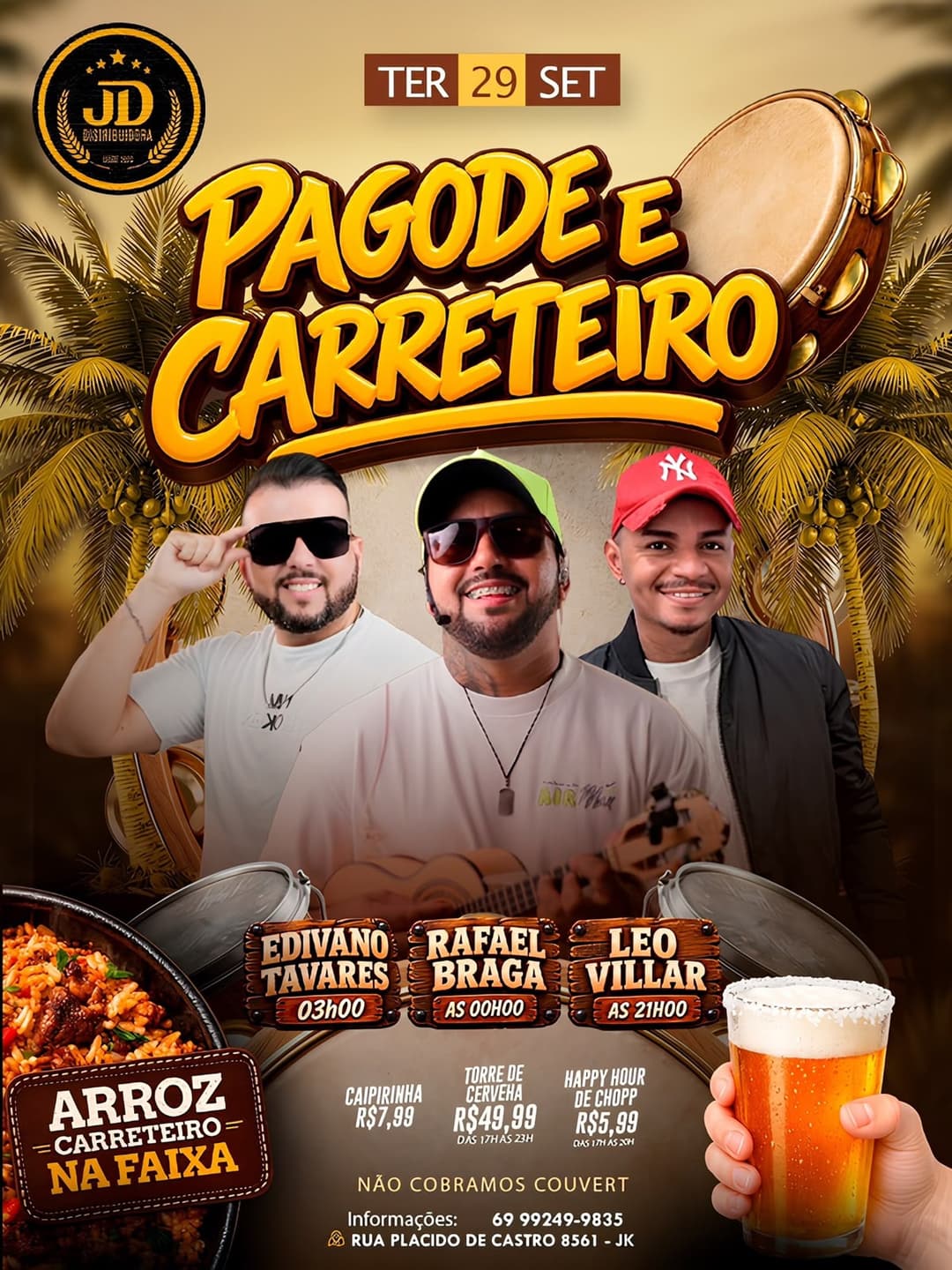 Flyer de Leo Villar