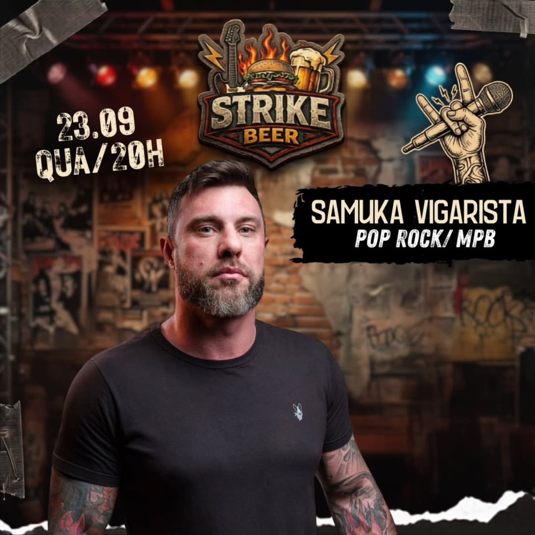 Flyer de Samuel Castilho One Band Man