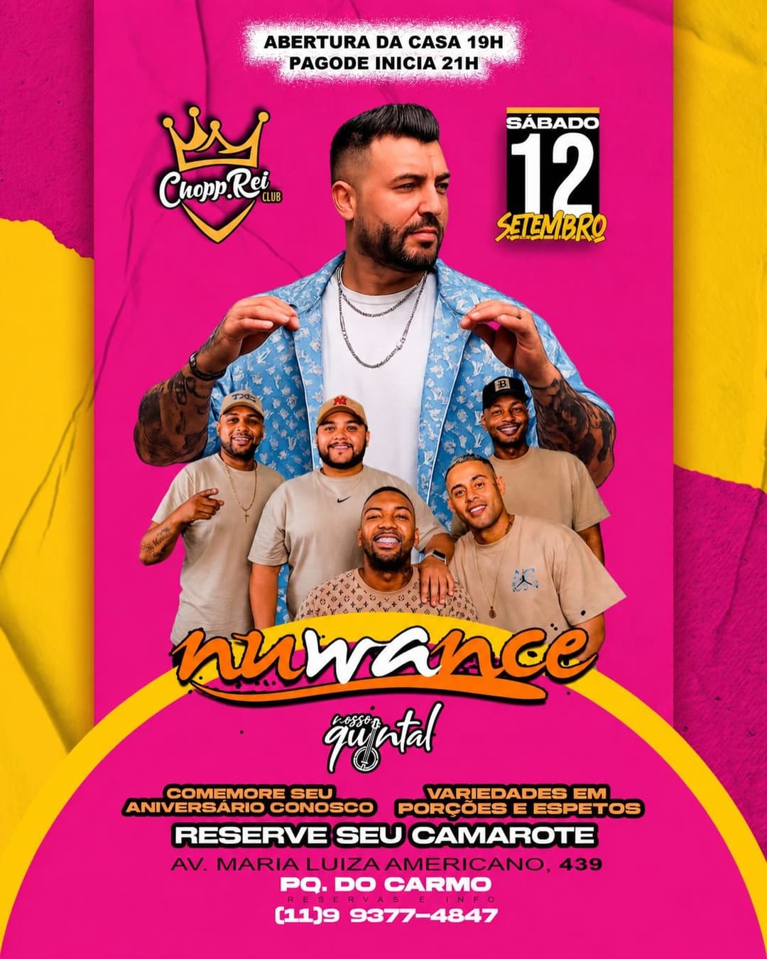 Flyer de 🌟Projeto Nosso Quintal🌟 e Nuwance