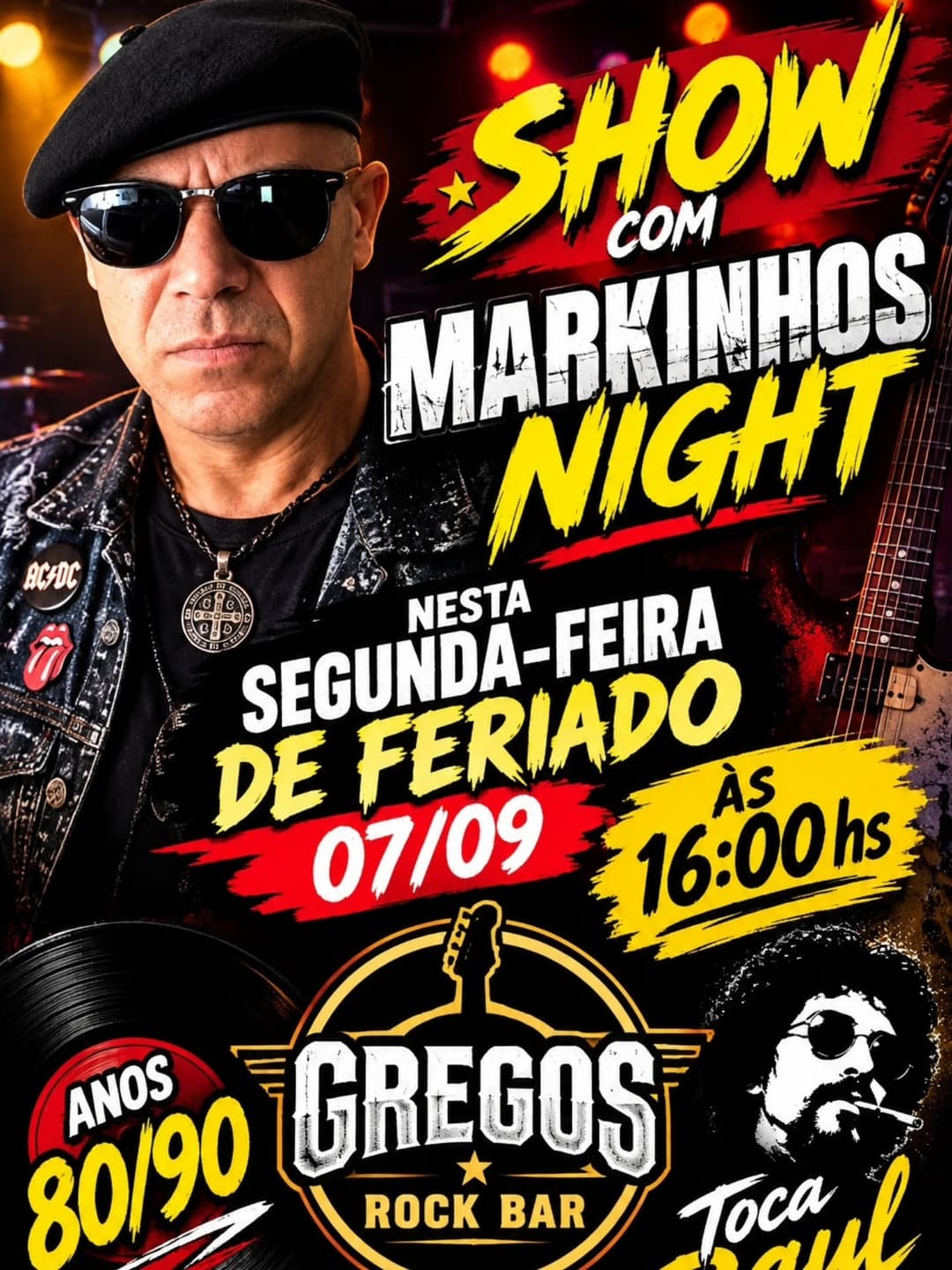 Flyer de Markinho Night