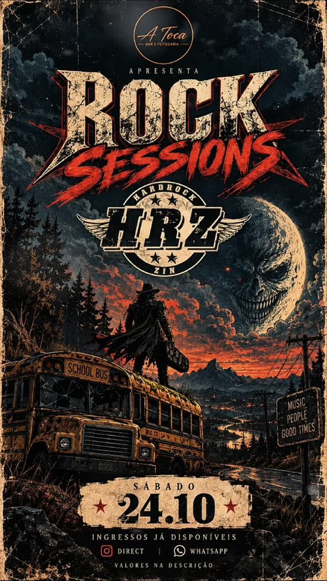 Flyer de Hard Rock Zin