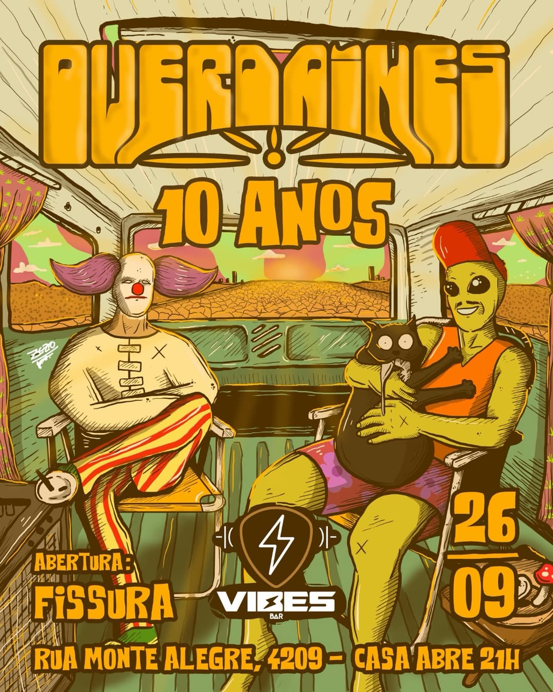 Flyer de Overdaines