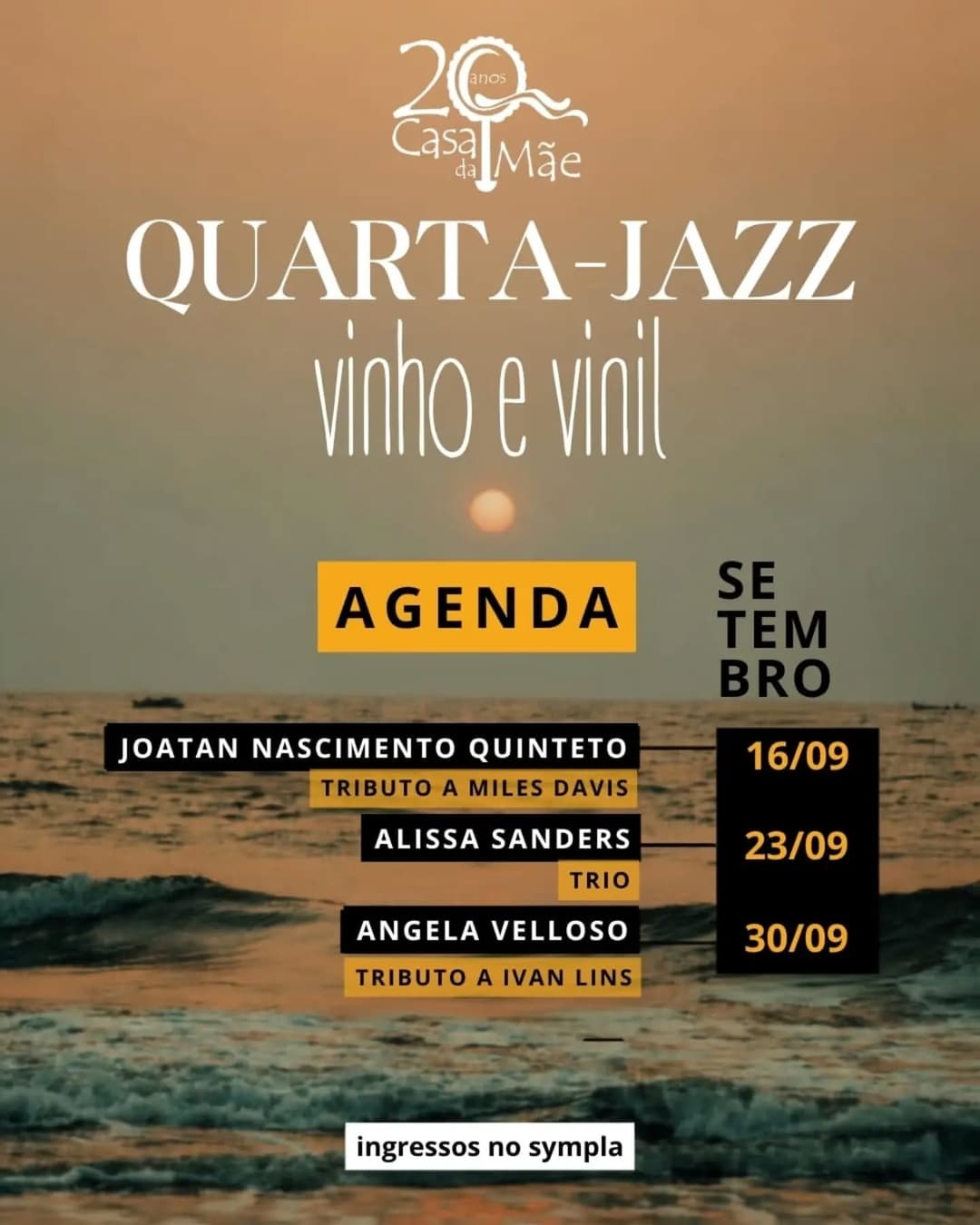 Flyer de Joatan Nascimento Quinteto