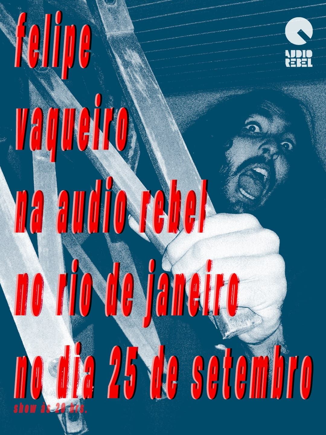 Flyer de Felipe Vaqueiro e VAQXSOLO