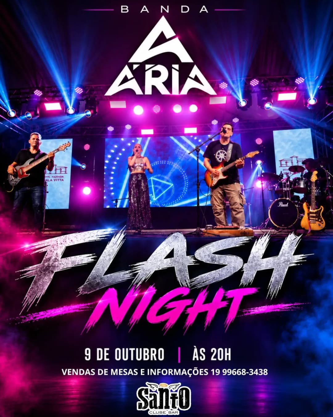 Flyer de Banda Ária