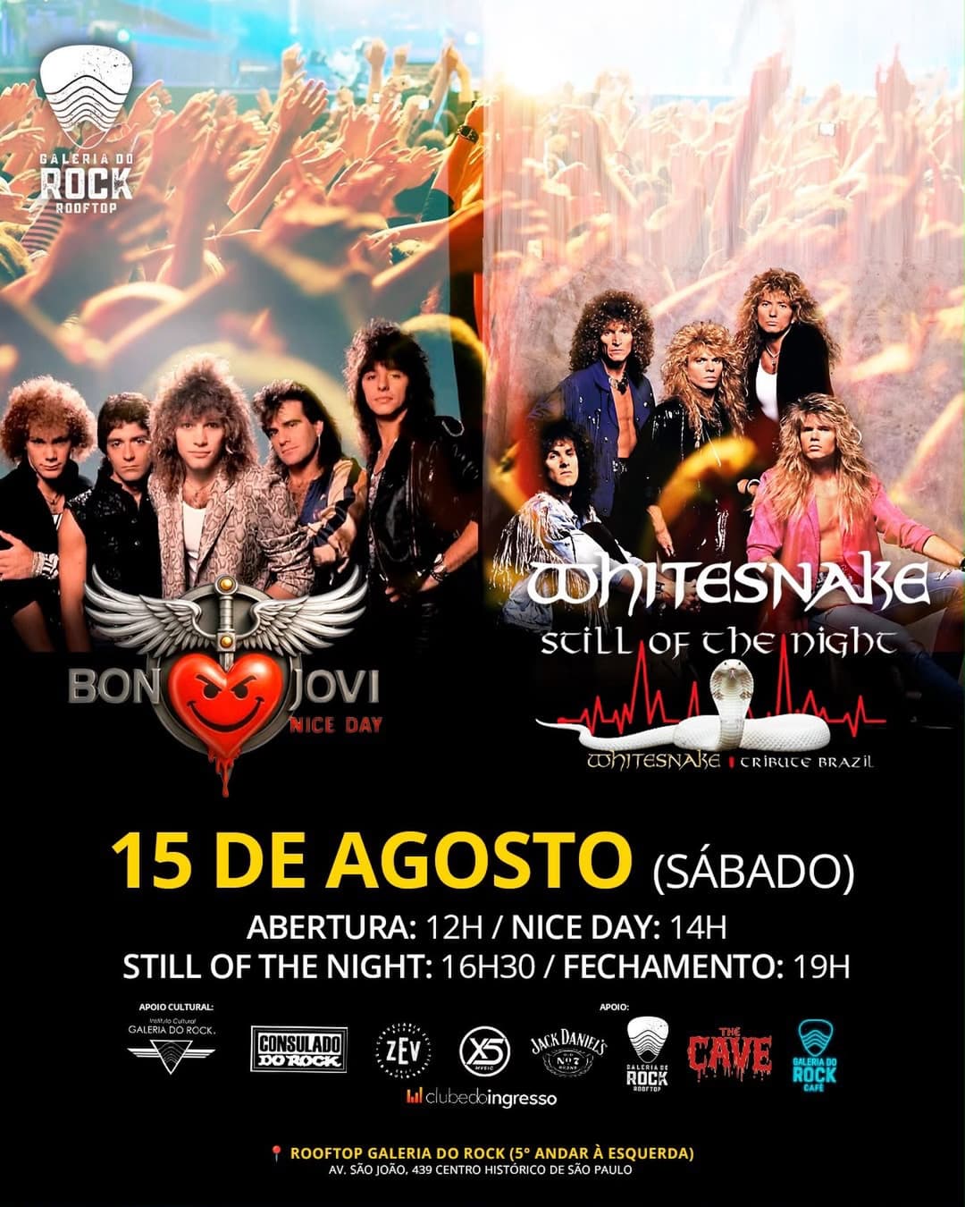 Flyer de Still of the Night e mais 5 artistas