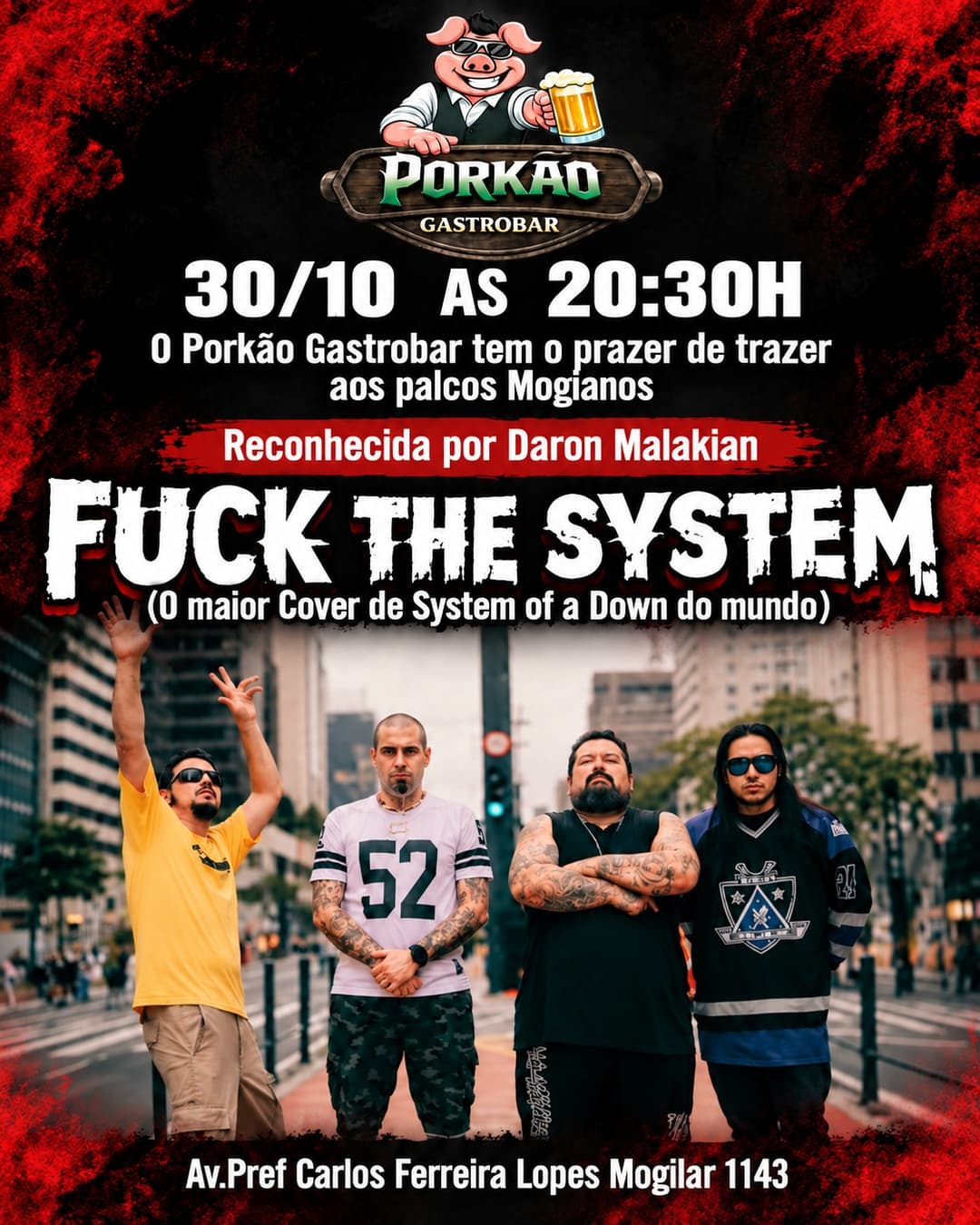 Flyer de Fuck The System