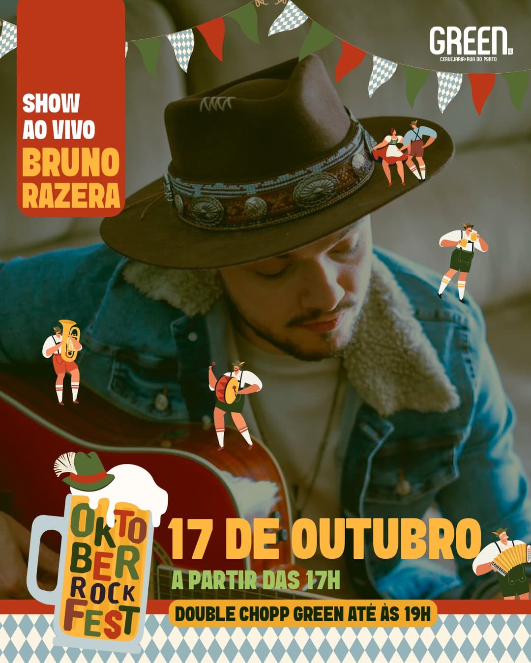 Flyer de Bruno Razera