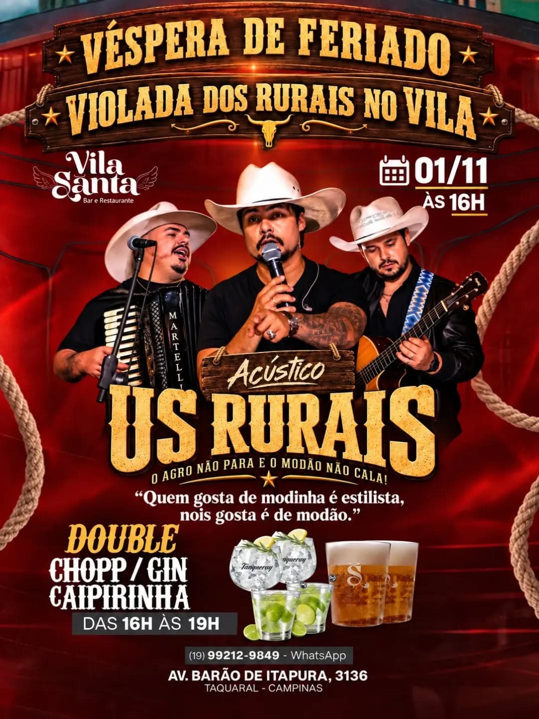 Flyer de Violada dos Rurais