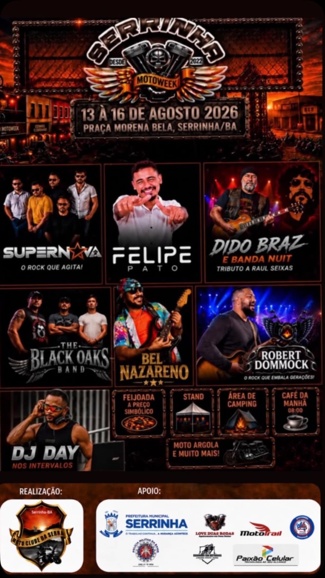 Flyer de Supernova e Supernova