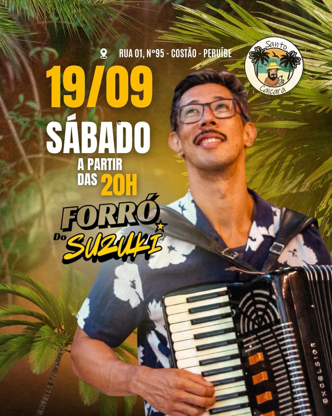 Flyer de Forró do Suzuki