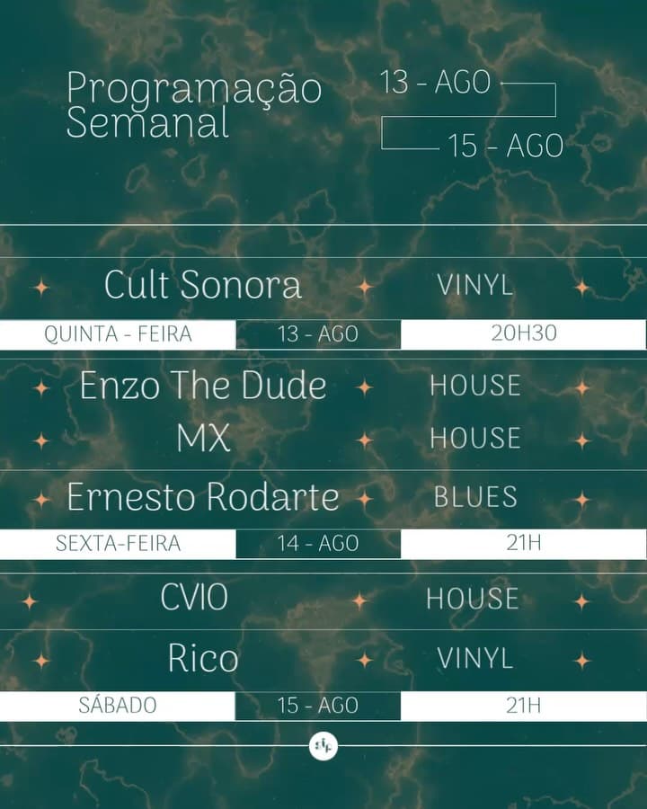 Flyer de CVIO e Rico