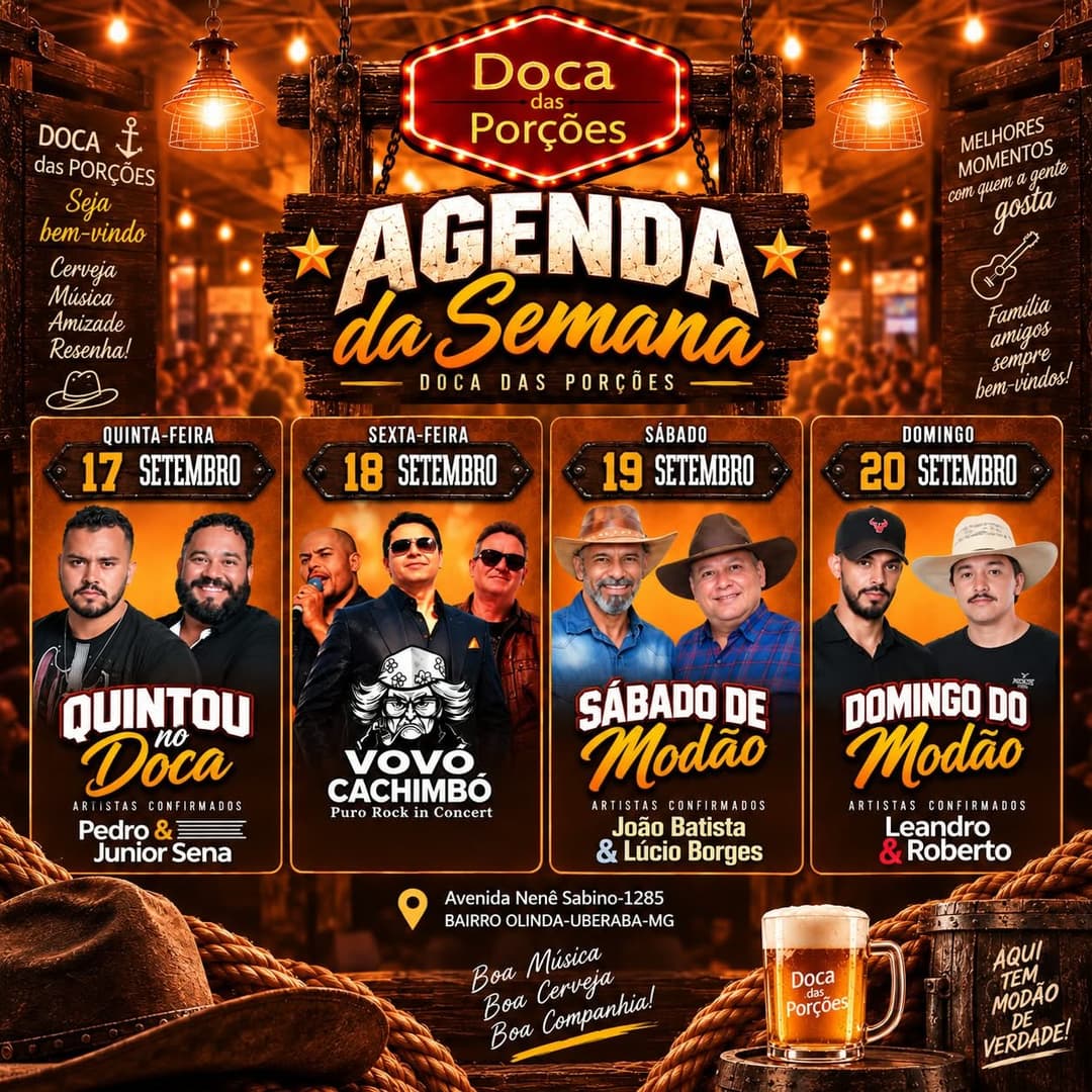 Flyer de Leandro & Roberto
