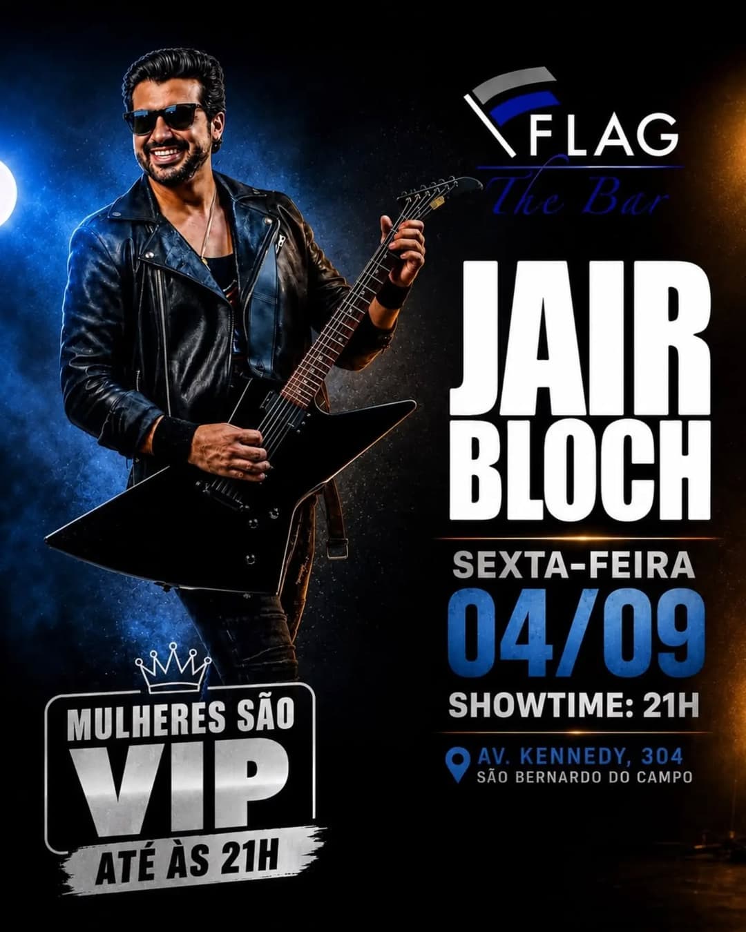 Flyer de Jair Bloch
