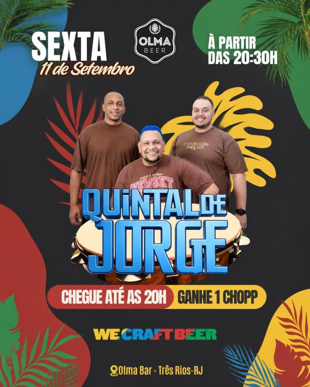 Flyer de Quintal de Jorge