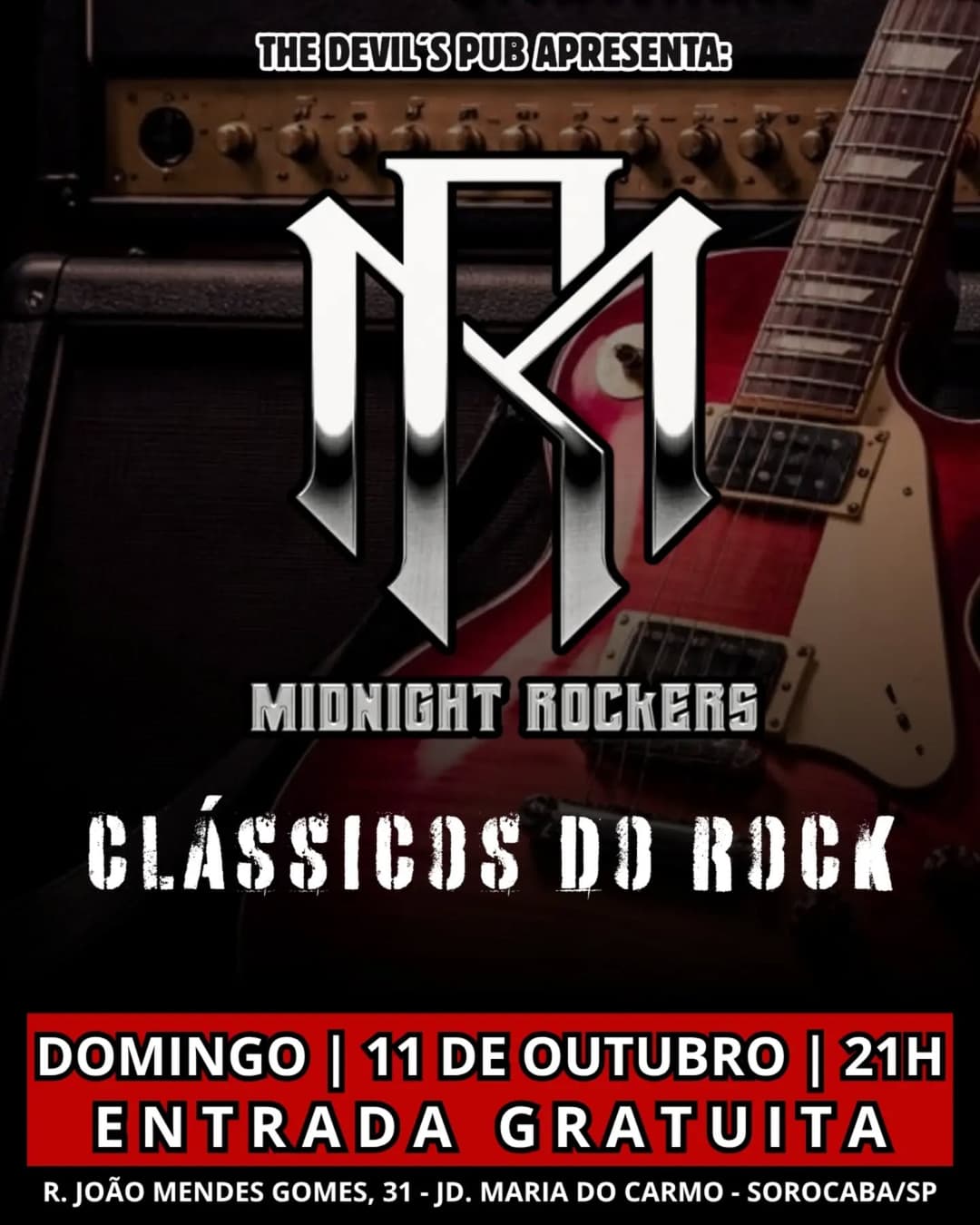 Flyer de Midnight Rockers