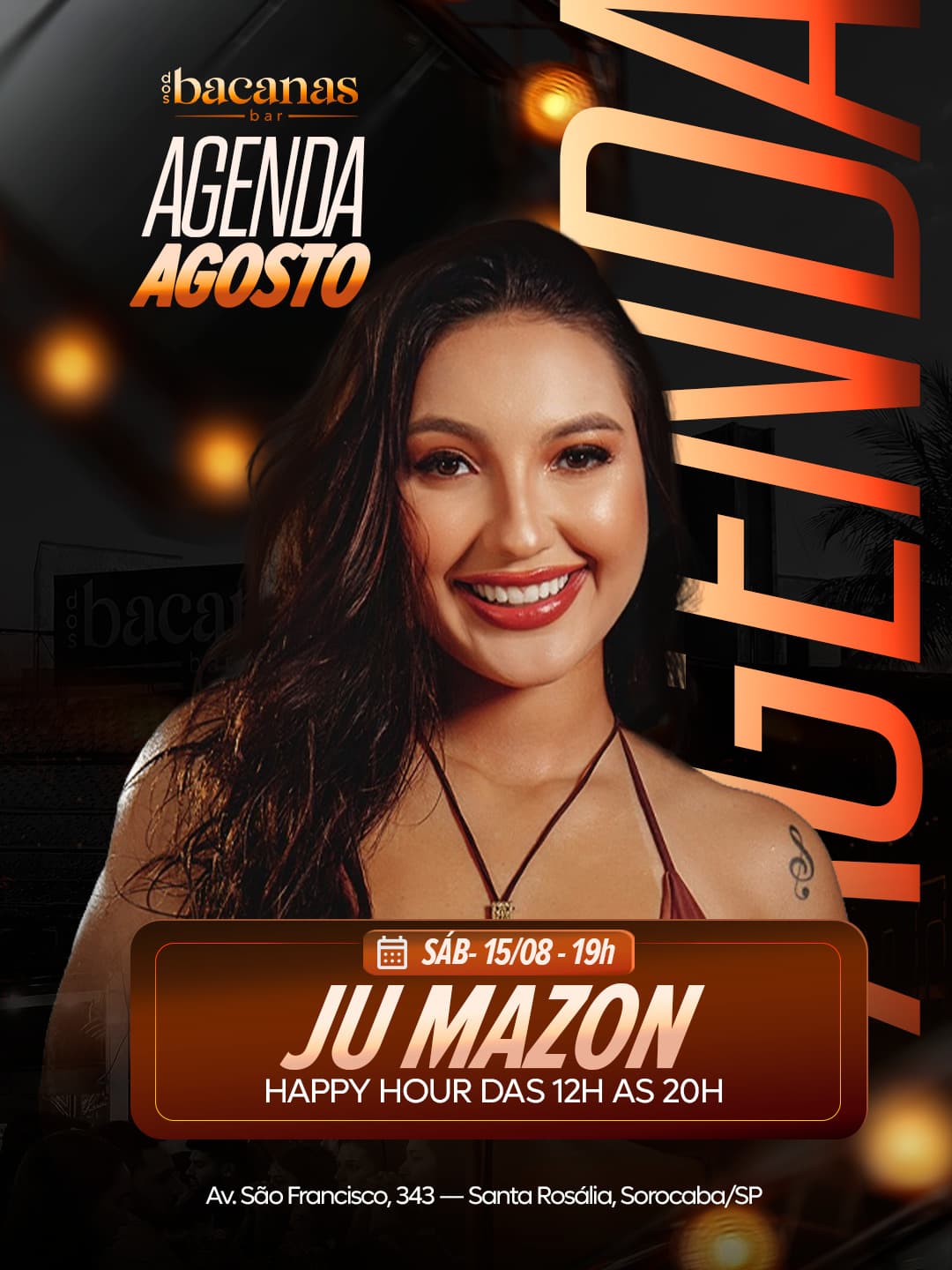 Flyer de Ju Mazon