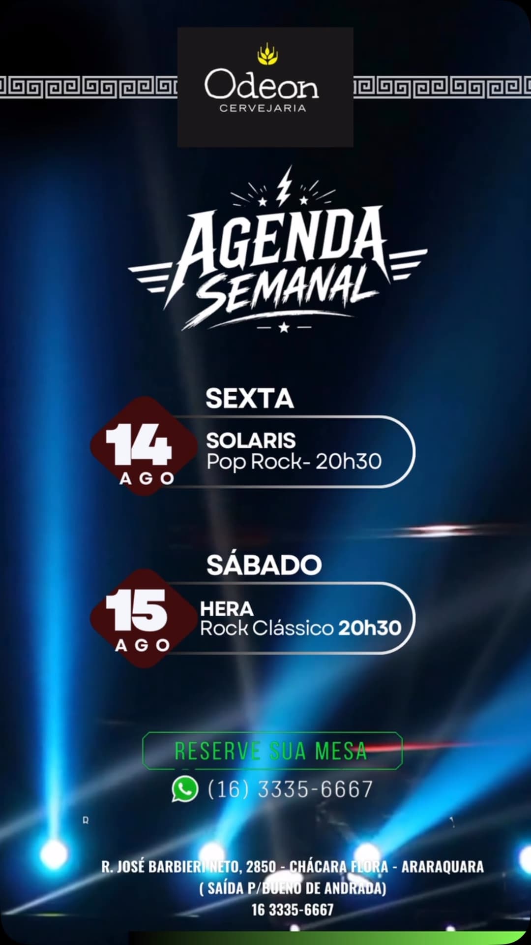 Flyer de Hera