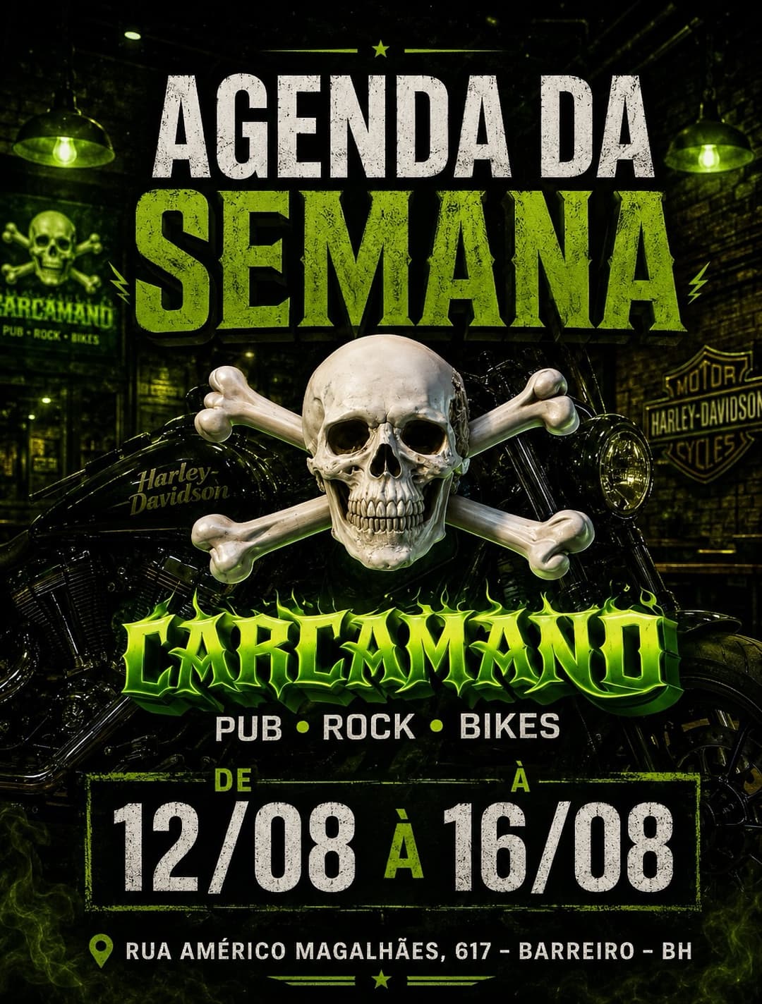 Flyer de Locomotiva Rock