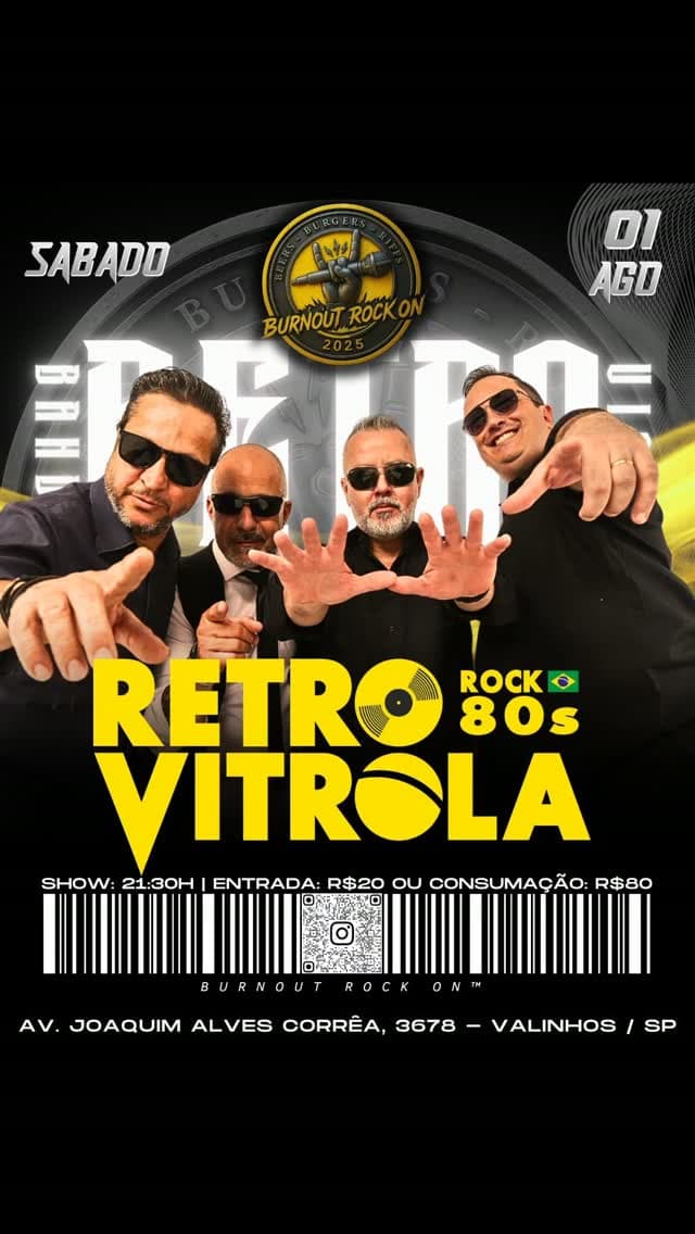 Flyer de Retrovitrola