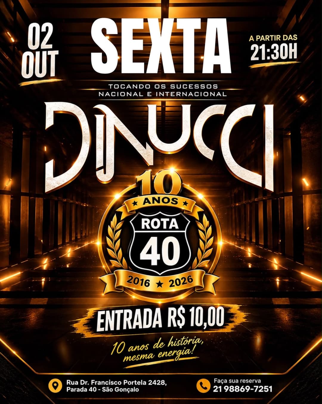 Flyer de Dinucci