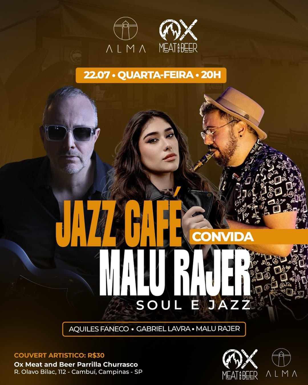 Flyer de Malu
