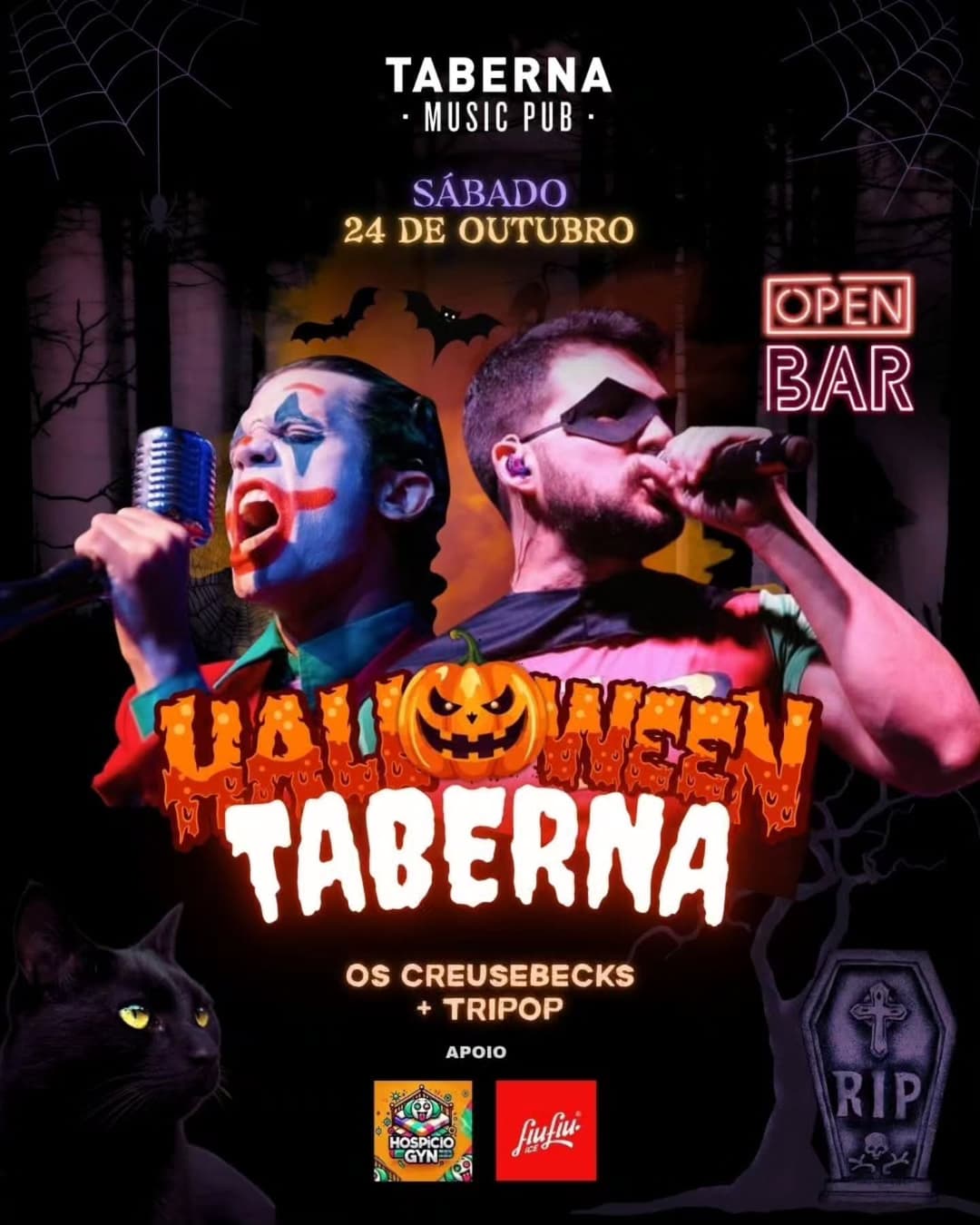 Flyer de Tripop e oscreusebecks