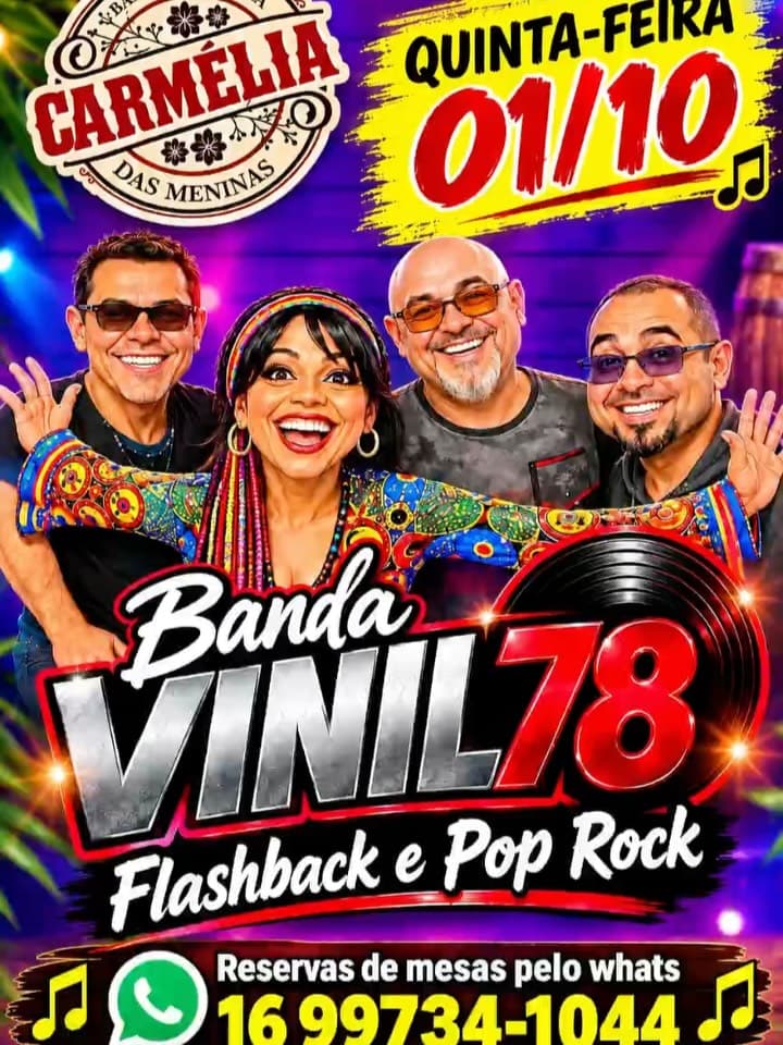 Flyer de Vinil 78