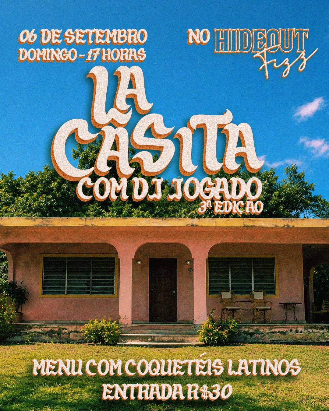 Flyer de DJ Jogado