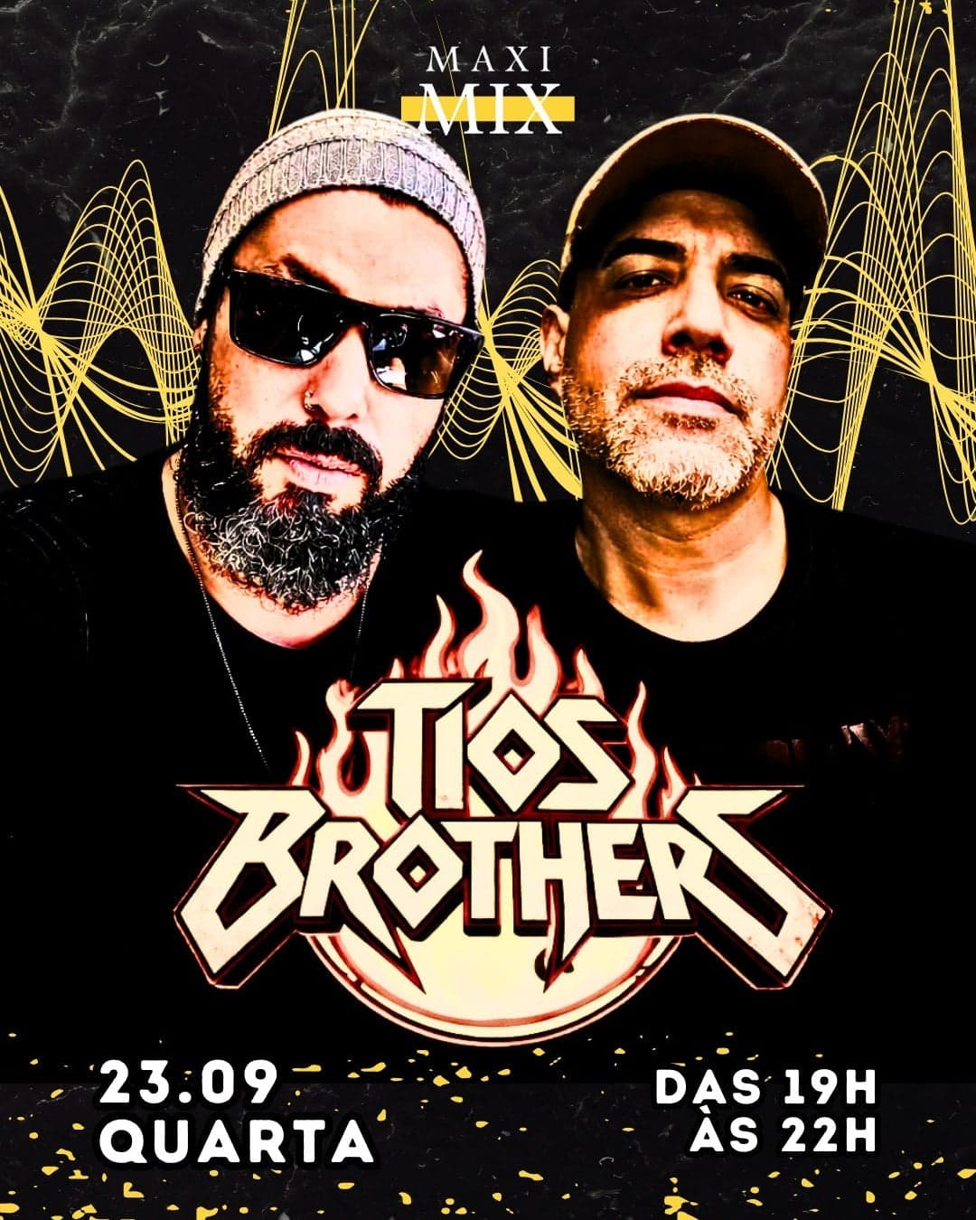 Flyer de Tios Brothers