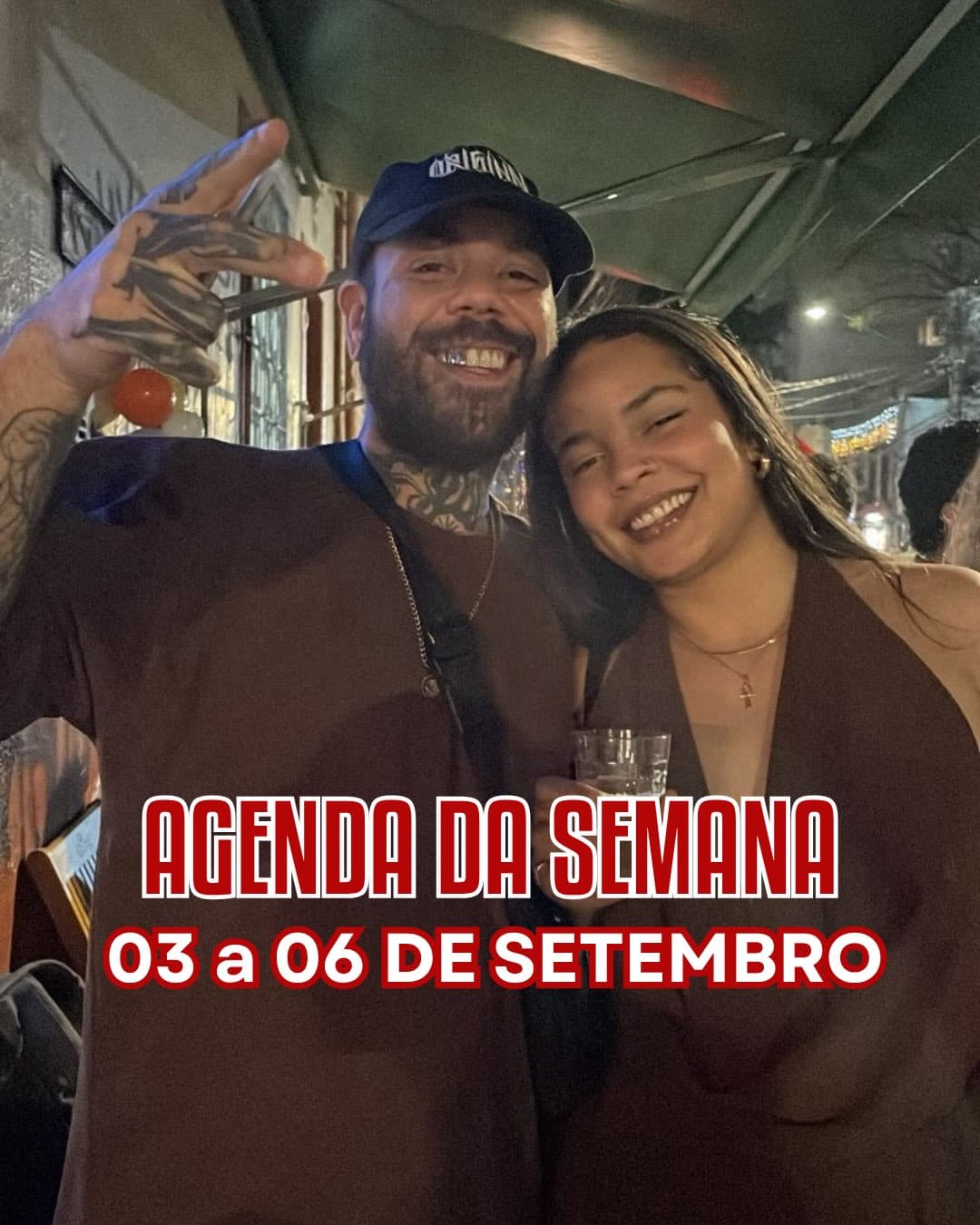 Flyer de Rebecca Costa e Nosso Dialeto