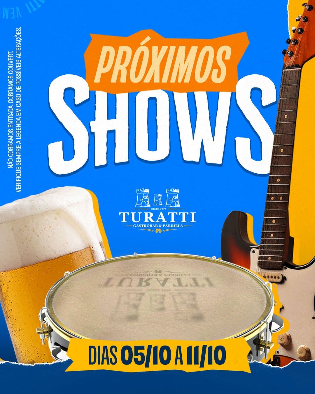 Flyer de André Luã