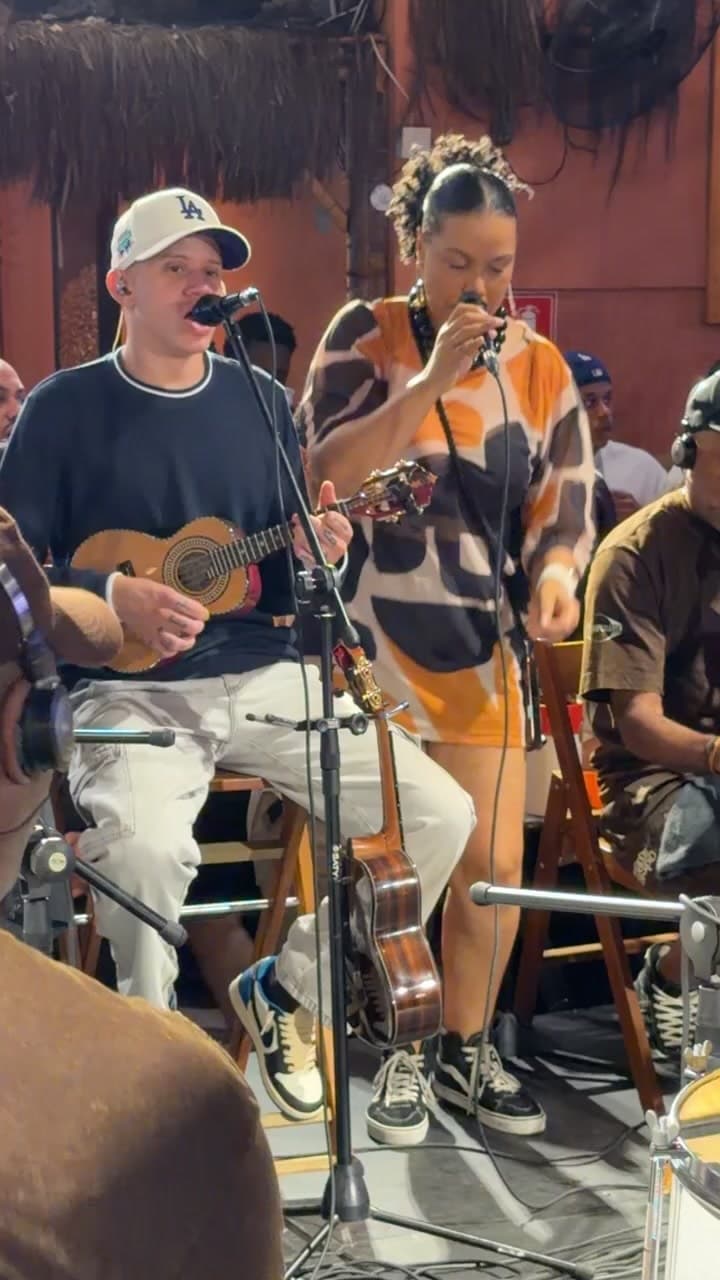 Flyer de Pagode do Thiago Bispo