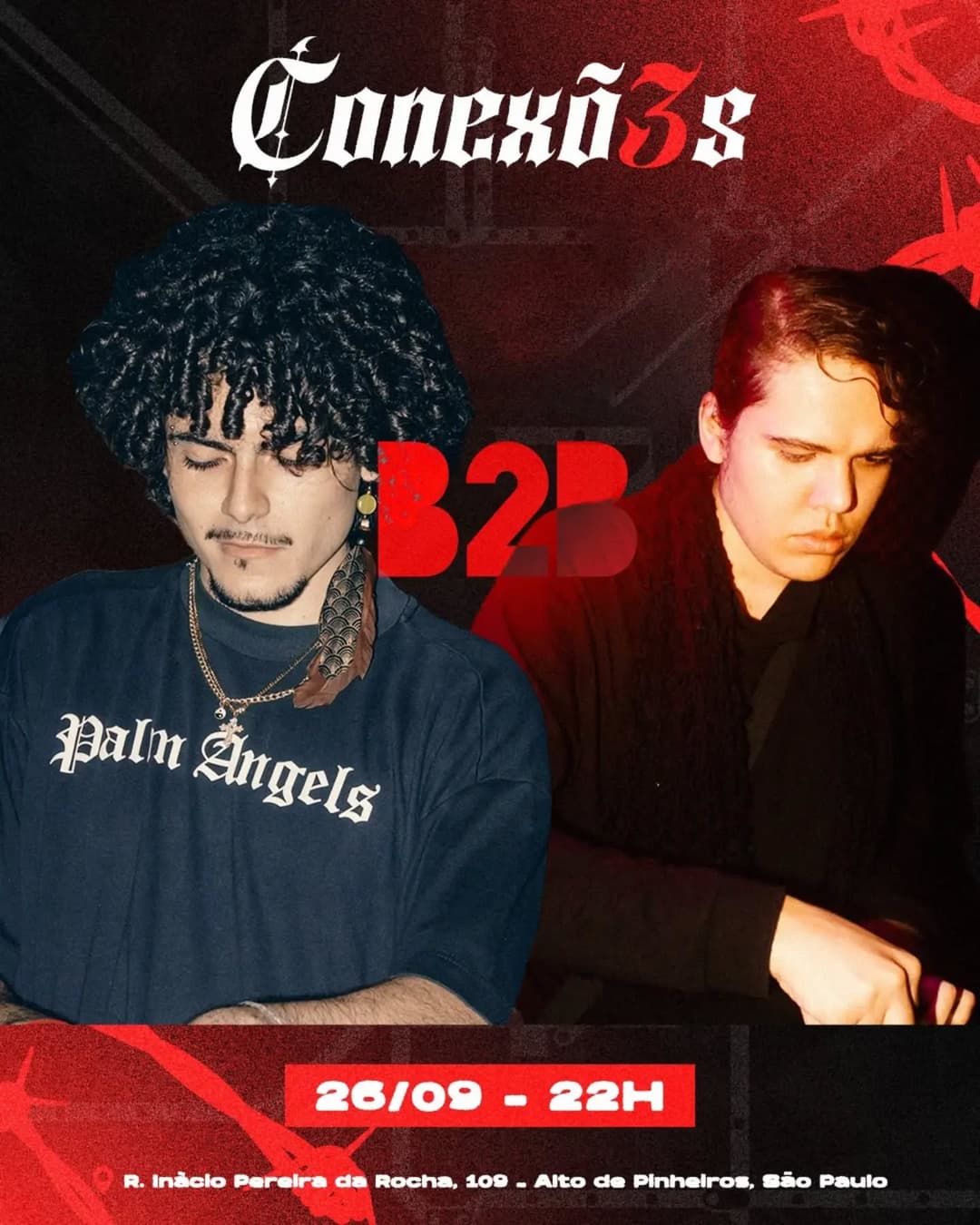 Flyer de Notrn e DANTE Z$