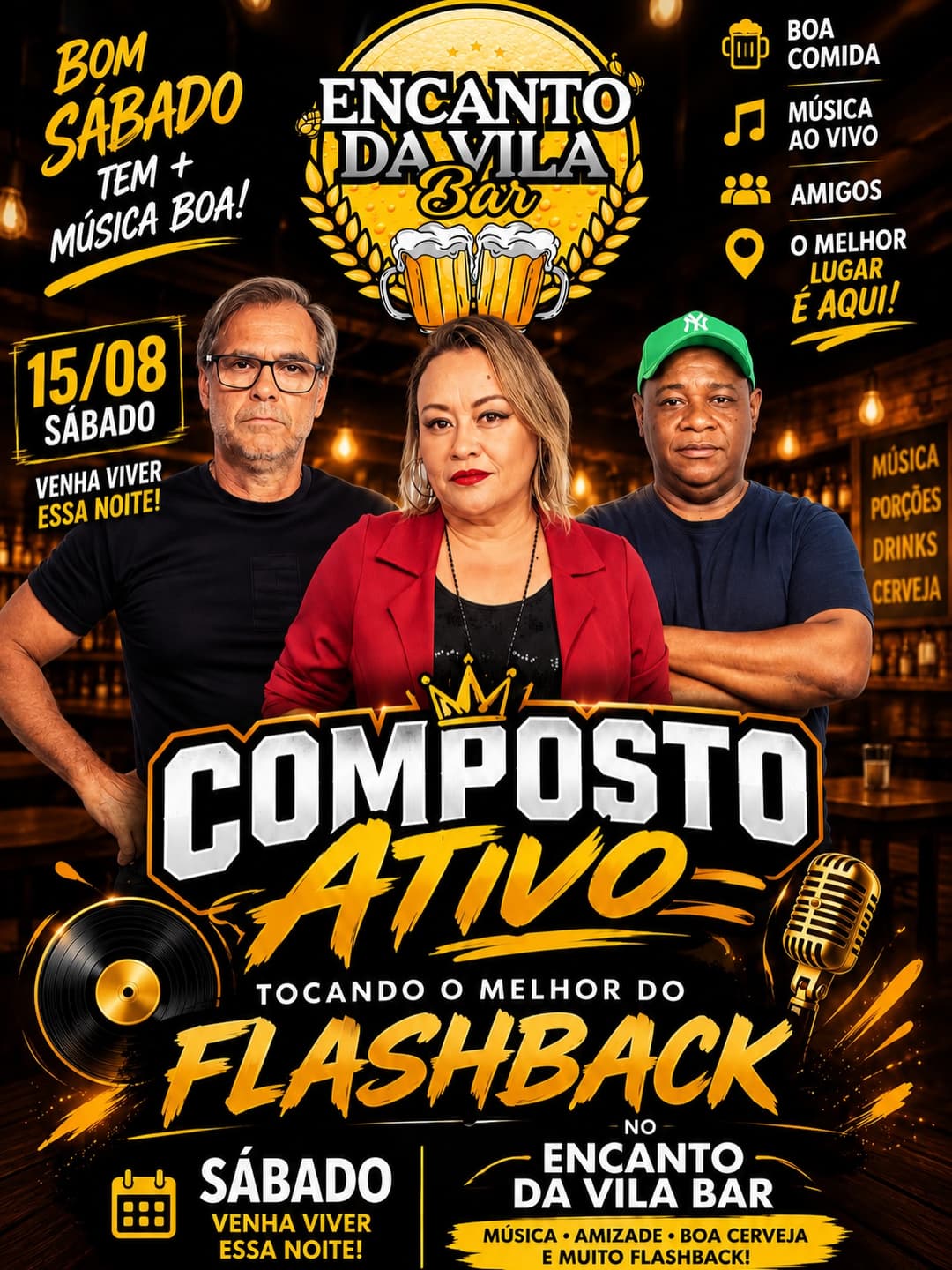 Flyer de Composto Ativo